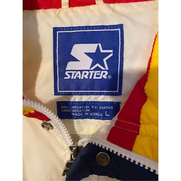 Starter vintage, rare, Michigan team, windbreaker jacket, size large - Picture 7 of 9